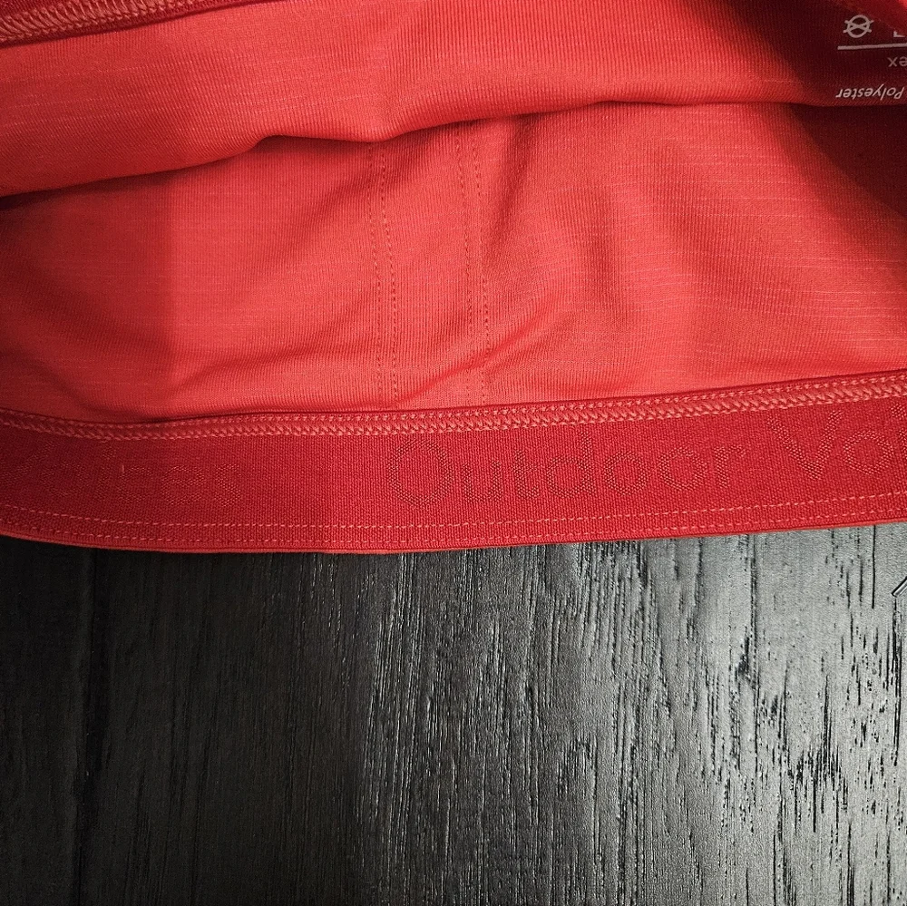 Outdoor Voices TechSweat Move Free Crop Top Bra and leggings red xs - Picture 10 of 14